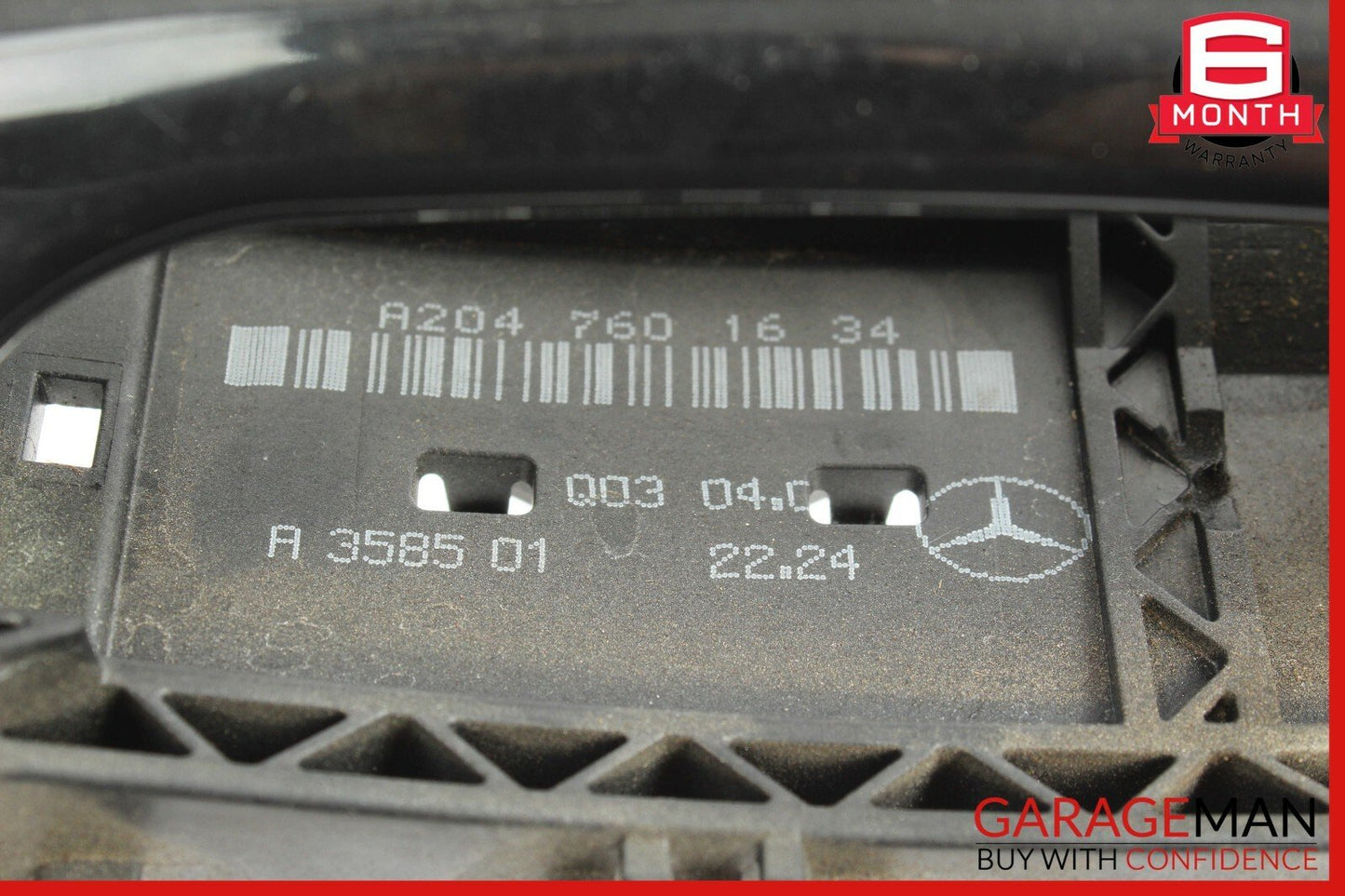 08-14 Mercedes W204 C250 Rear Right Exterior Door Handle w/ Door Actuator OEM