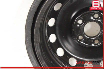 07-15 Audi Q7 Emergency Spare Wheel Rim Tire 6.5 x 18 H2 ET53 OEM