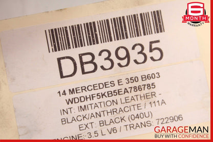 08-17 Mercedes GLK350 C300 E350 Engine AC A/C Air Condenser w/ Shroud Assembly