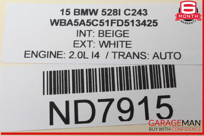 11-16 BMW 528i 535i 550i F10 Telematics Communication Control Module Unit OEM