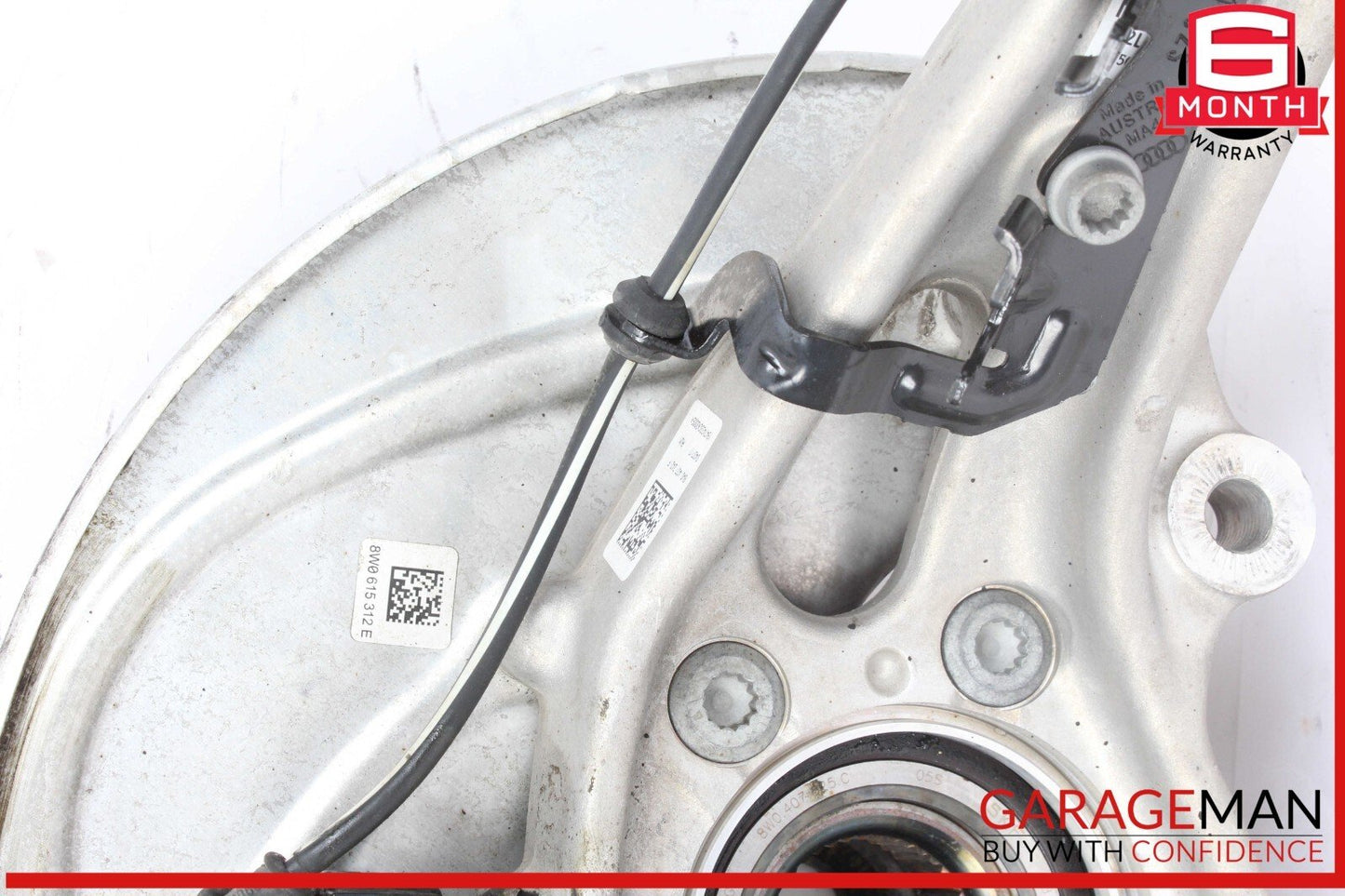 17-24 Audi A4 Front Right Passenger Side Spindle Knuckle Wheel Hub 8W0407560 OEM