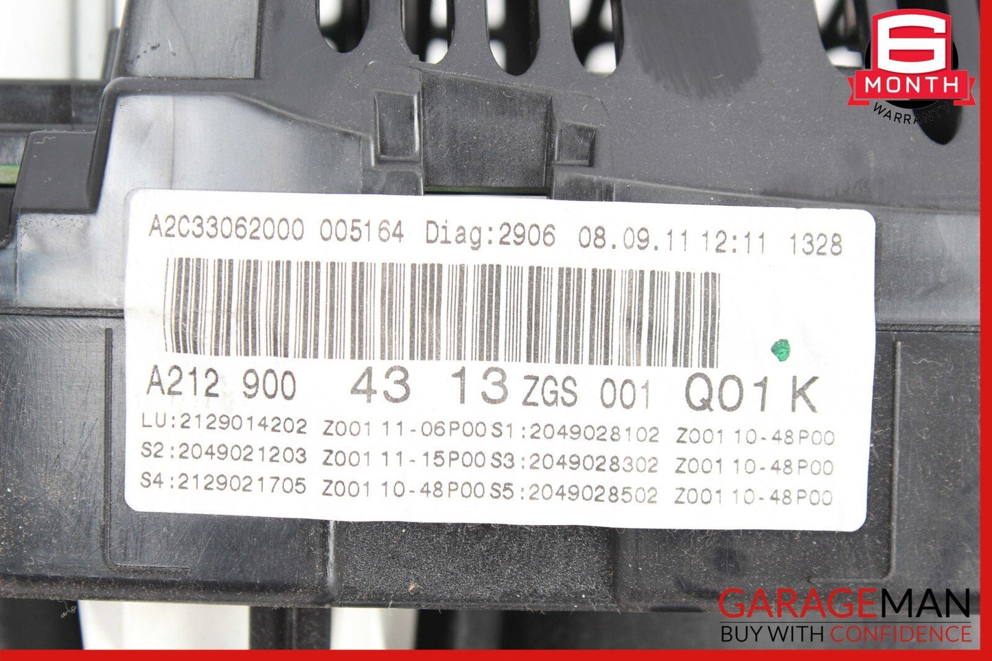 10-13 Mercedes W212 E350 E550 E500 Instrument Cluster Speedometer Odometer OEM