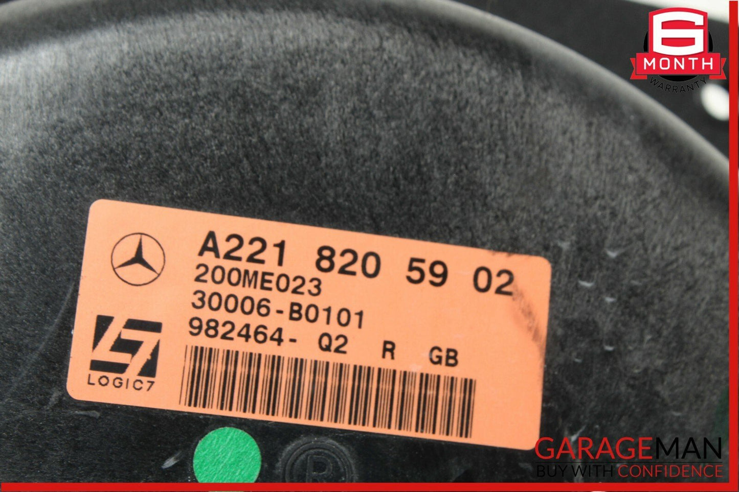 07-09 Mercedes W221 S550 Logic 7 Front Left & Right Door Speaker Speakers Set
