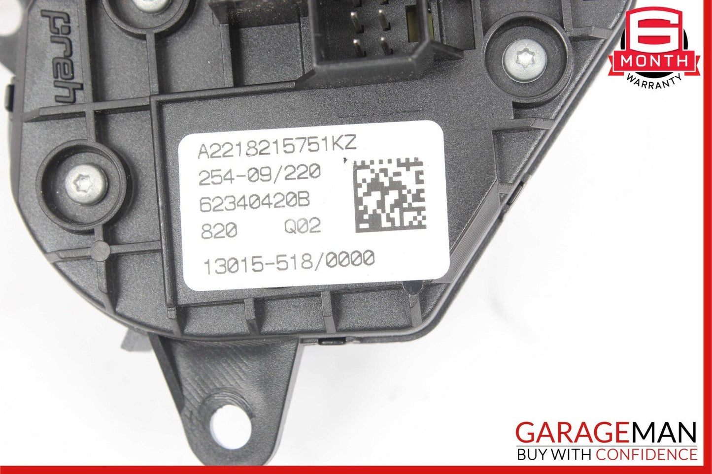 10-14 Mercedes W221 S63 AMG S600 CL550 Steering Wheel Control Switch Button OEM