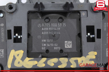 15-20 Mercedes X253 GLC350e Center Console Multi Function Switch Control OEM