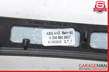 08-11 Mercedes W204 C350 C300 A/C Climate Control Switch Trim Cover Bezel Wood
