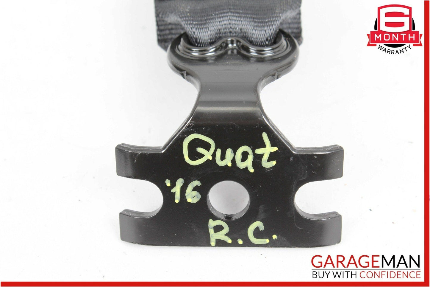 14-18 Maserati Quattroporte Rear Center Side Seat Belt Seatbelt Receiver Buckle
