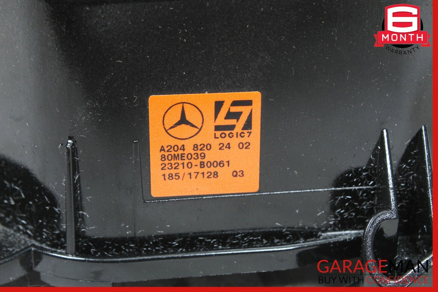 08-14 Mercedes E350 C300 Rear Deck Shelf Loud Speaker Audio Sound Loudspeaker