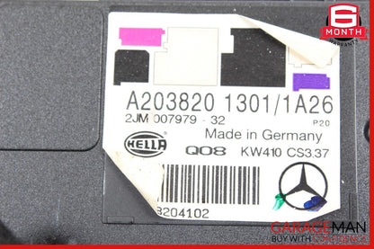 01-05 Mercedes W203 C230 C320 Front Upper Overhead Reading Dome Light Lamp Brown