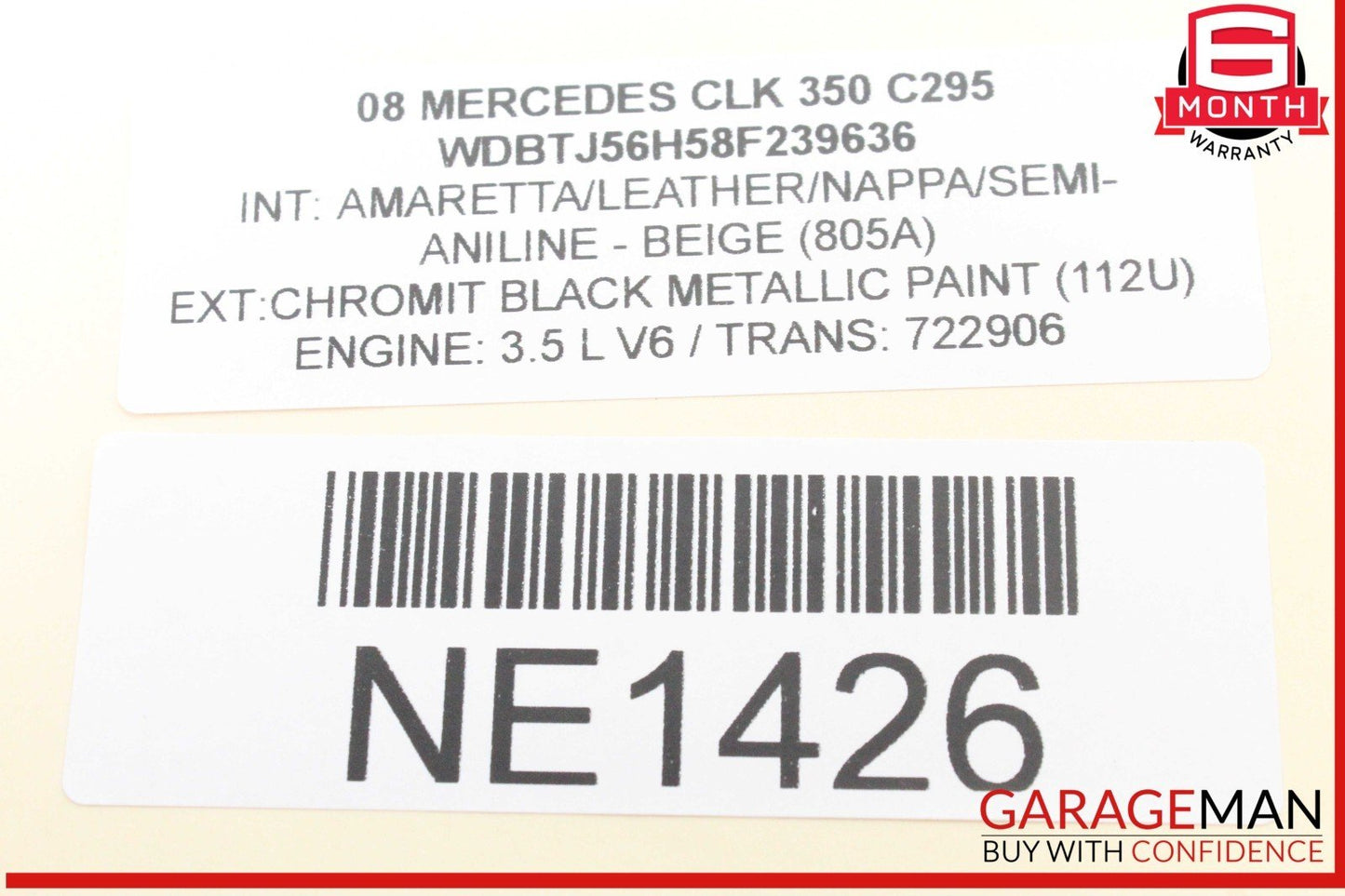 Mercedes W209 CLK350 Voice Communication Control Module 2218708726 OEM