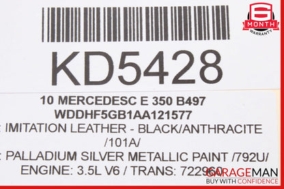 08-18 Mercedes W212 E350 Rear Right Side Door Control Module 2128204085 OEM