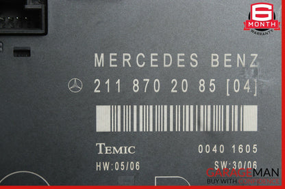 03-09 Mercedes W211 E350 E550 Front Right Passenger Door Control Module OEM