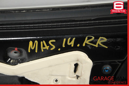 14-17 Maserati Ghibli Rear Right Passenger Side Exterior Door Shell Frame Panel