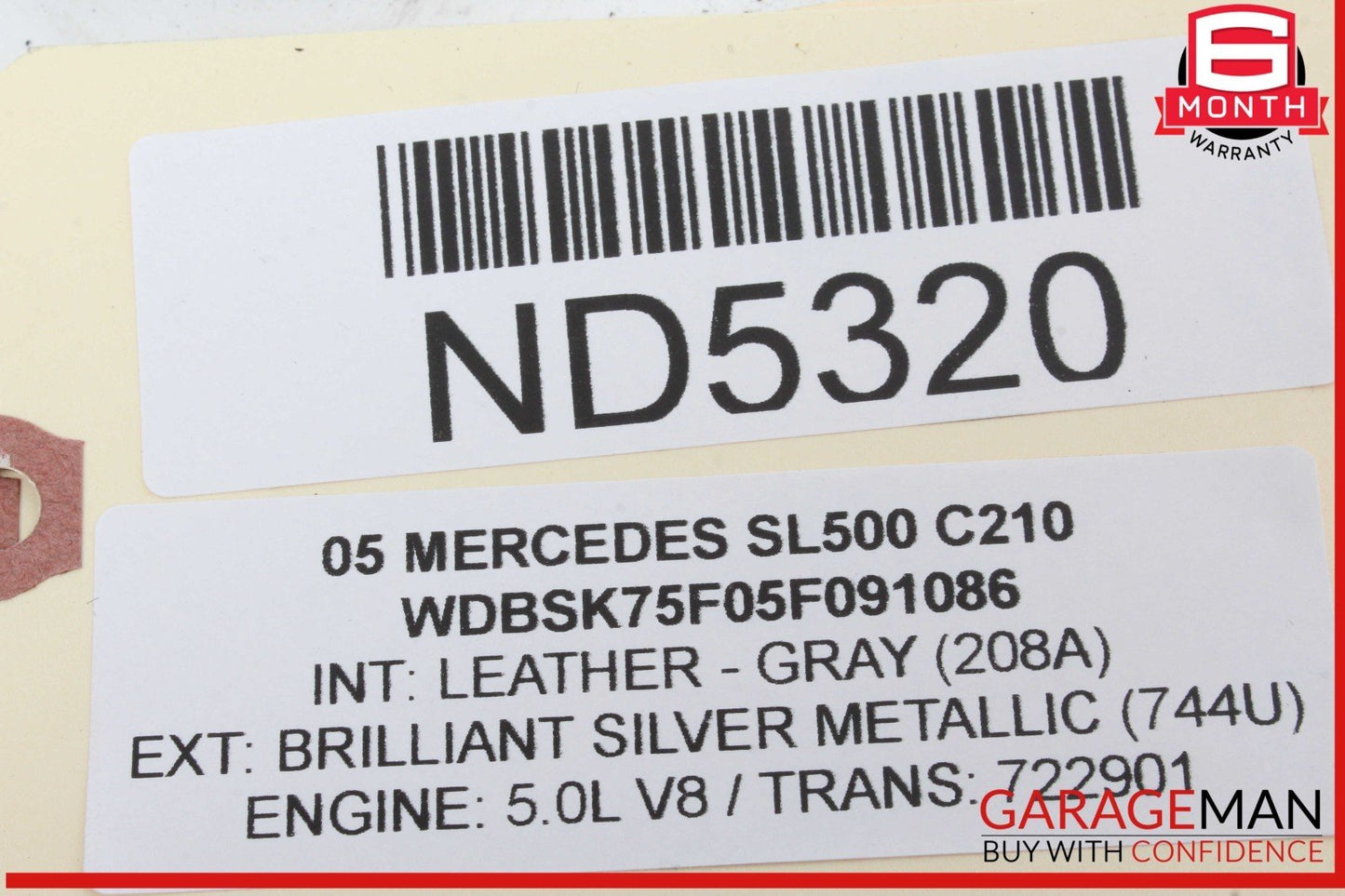 Mercedes R230 SL500 ML350 Voice Communication Control Module 2218205226 OEM