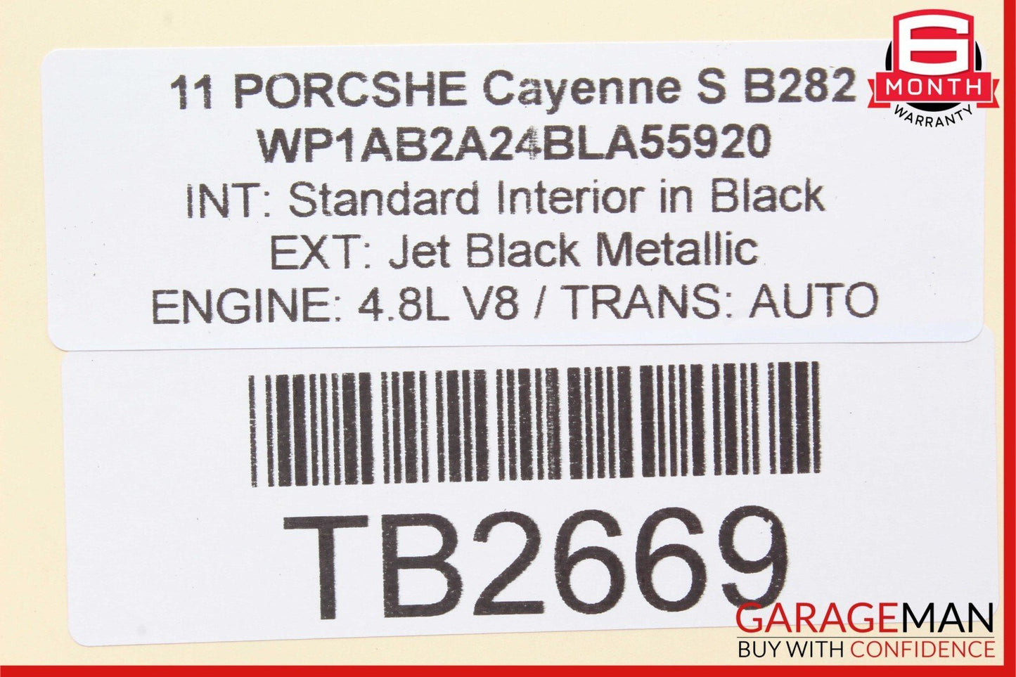 11-17 Porsche Cayenne 958 S Front Right Side Door Lock Latch Actuator OEM