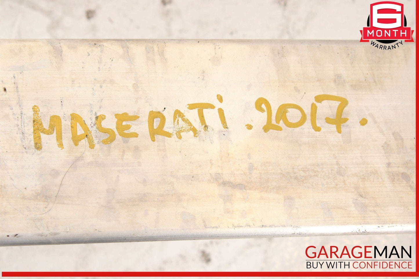 14-17 Maserati Ghibli Rear Bumper Reinforcement Impact Crash Bar Rebar OEM