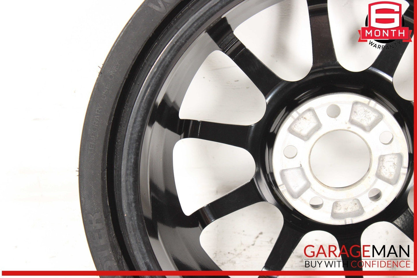 03-12 Mercedes R230 SL500 SL550 Emergency Spare Tire Wheel Donut Rim 17" 17 OEM