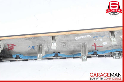 12-18 Mercedes W218 CLS500 Front Dash Trim Bezel Air Vent Cover Assy Walnut OEM