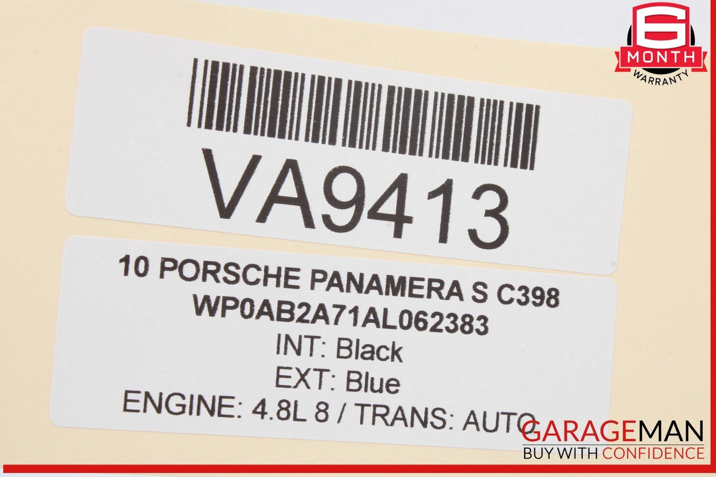 10-16 Porsche Panamera 970 Front Left Side Door Control Module Unit OEM