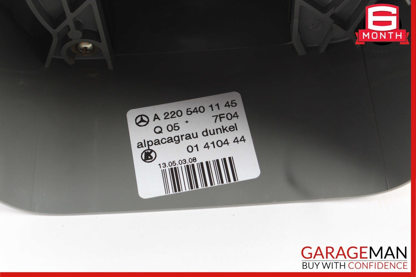 03-06 Mercedes W220 S430 S55 AMG Steering Column Control Switches Assembly Grey