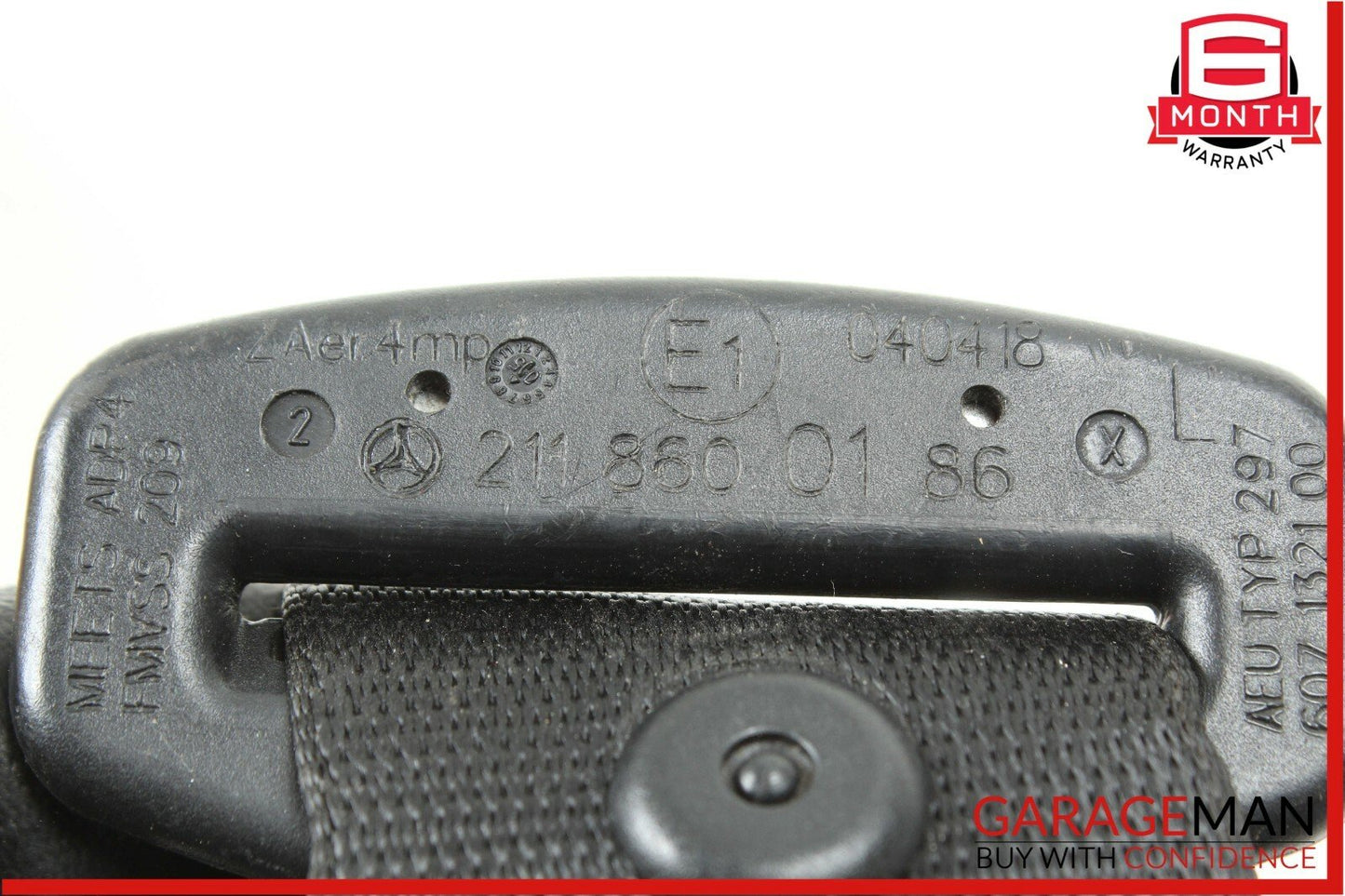 06-09 Mercedes W219 CLS500 Front Left Driver Side Seatbelt Seat Belt Retractor