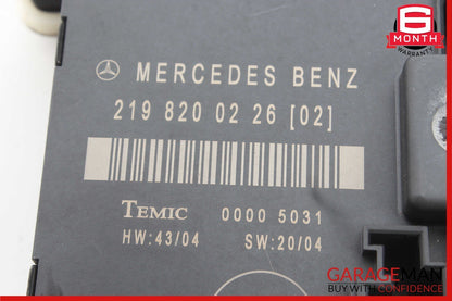 06-11 Mercedes W219 CLS500 Rear Left Door Computer Controller Module Unit OEM