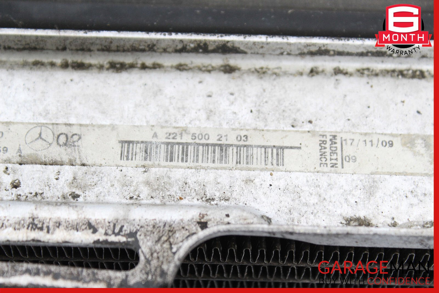 10-13 Mercedes W221 S400 Hybrid Engine Cooling Radiator A/C Air AC Condenser OEM