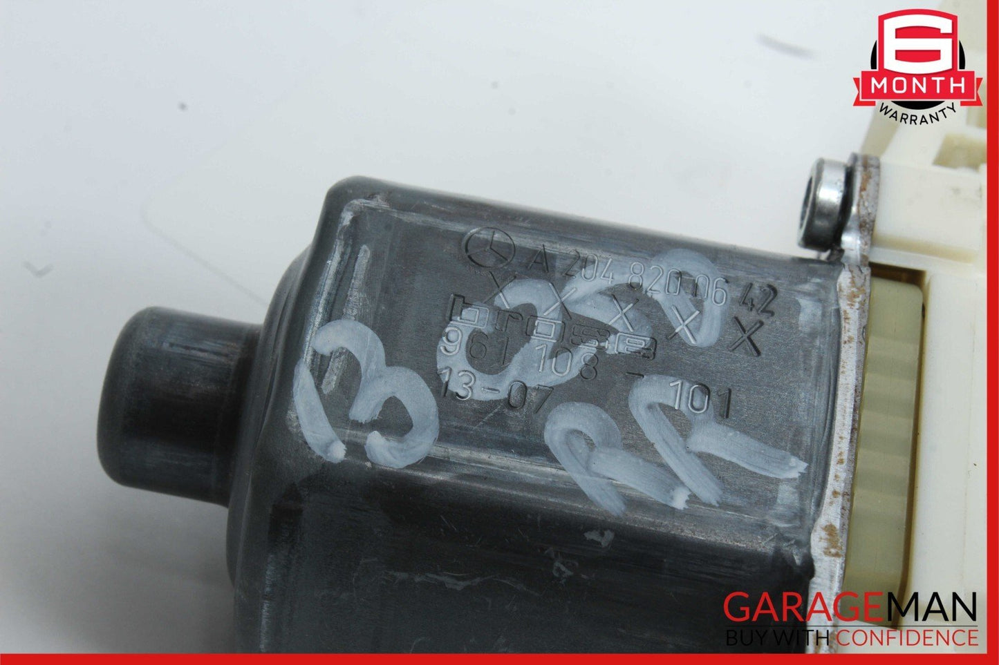 08-16 Mercedes W204 C250 E350 GLK350 Rear Right Door Window Regulator Motor Unit