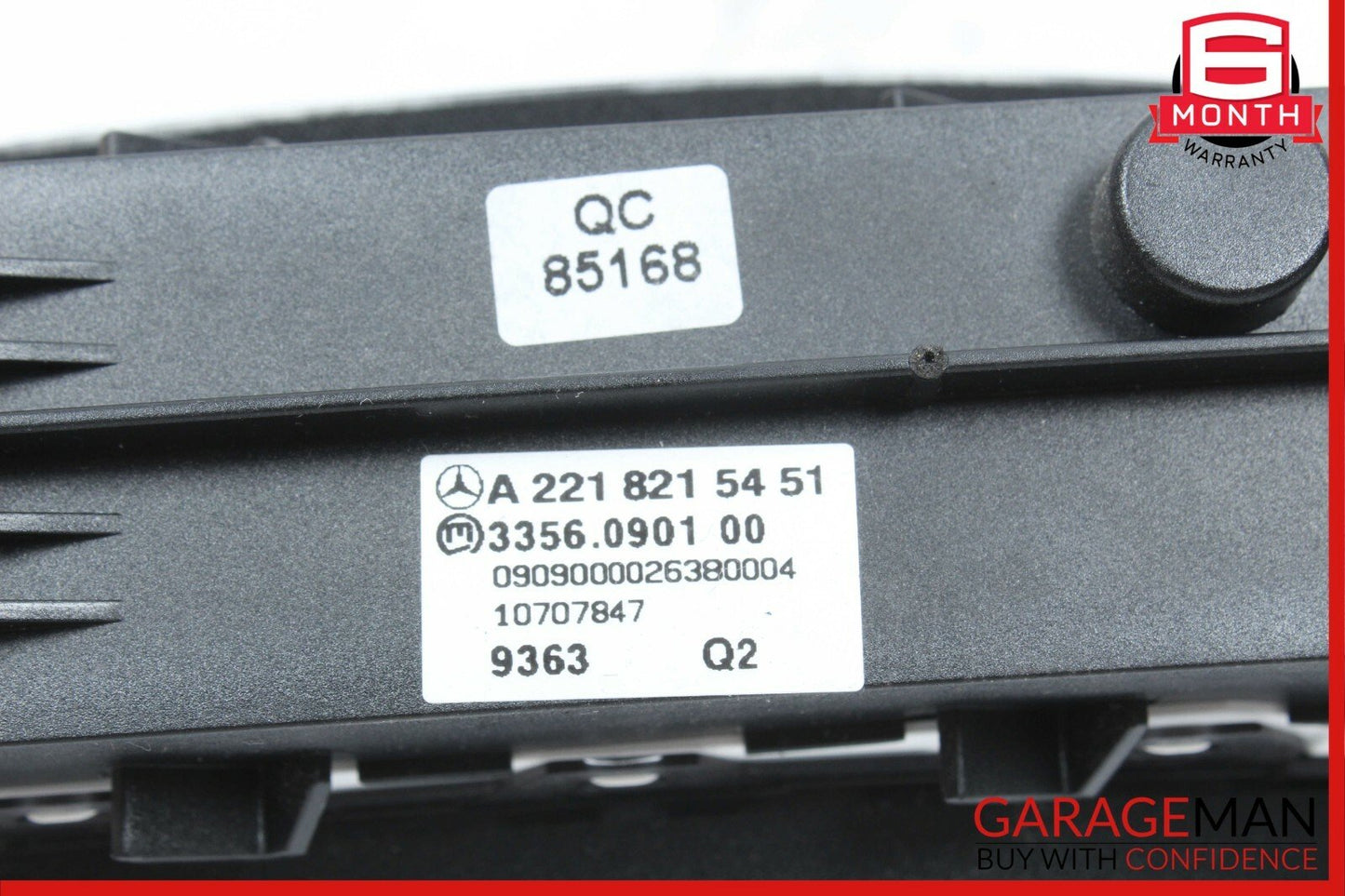 07-13 Mercedes W221 S400 S550 CL550 Cluster Control Switch 2218215451 Black OEM