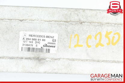 12-15 Mercedes W204 C250 SLK250 1.8L Intercooler Air Cooler Radiator M271