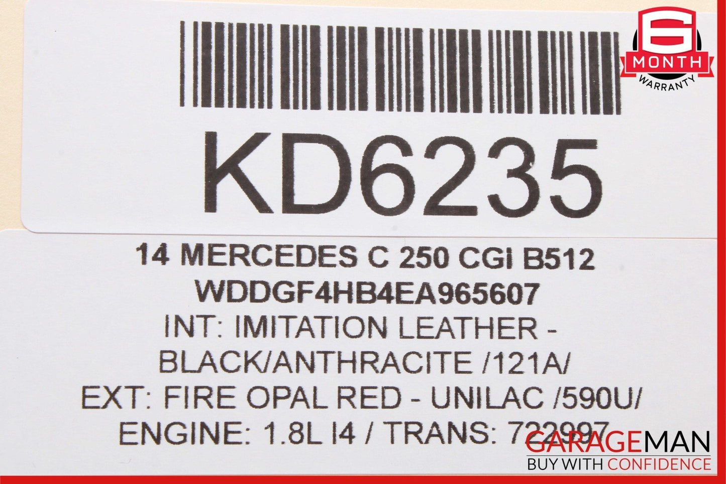 08-18 Mercedes W204 C300 CLS63 E550 Rear Right Side Door Control Module Unit
