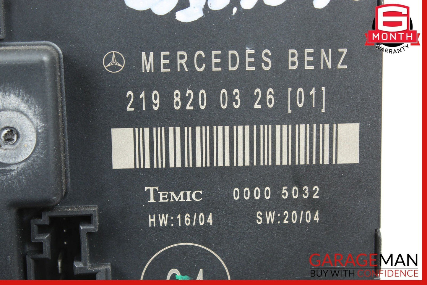 06-11 Mercedes W219 CLS500 Rear Right Side Door Computer Controller Module Unit