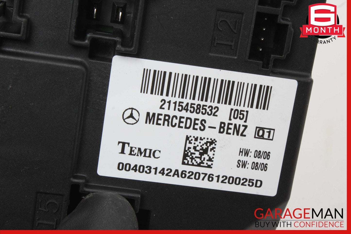 03-11 Mercedes W211 E350 CLS550 Body Control Module BCM 2115458532 OEM