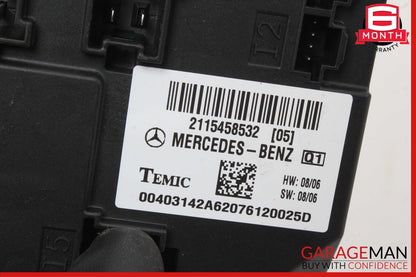 03-11 Mercedes W211 E350 CLS550 Body Control Module BCM 2115458532 OEM