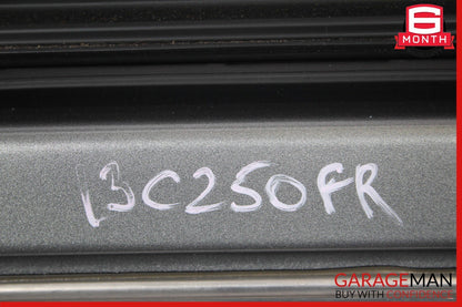 08-14 Mercedes W204 C300 Sedan Front Right Side Complete Exterior Door Shell OEM