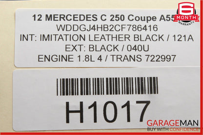 08-14 Mercedes W204 C250 Rear Left / Right Sway Bar Stabilizer Tie Rod Link