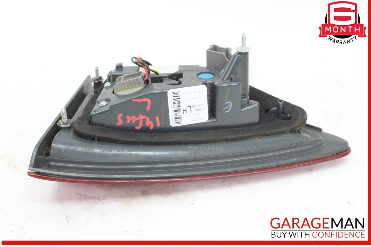 13-16 Ford Fusion Rear Left Driver Side Inner Tail Light LED Lamp OEM