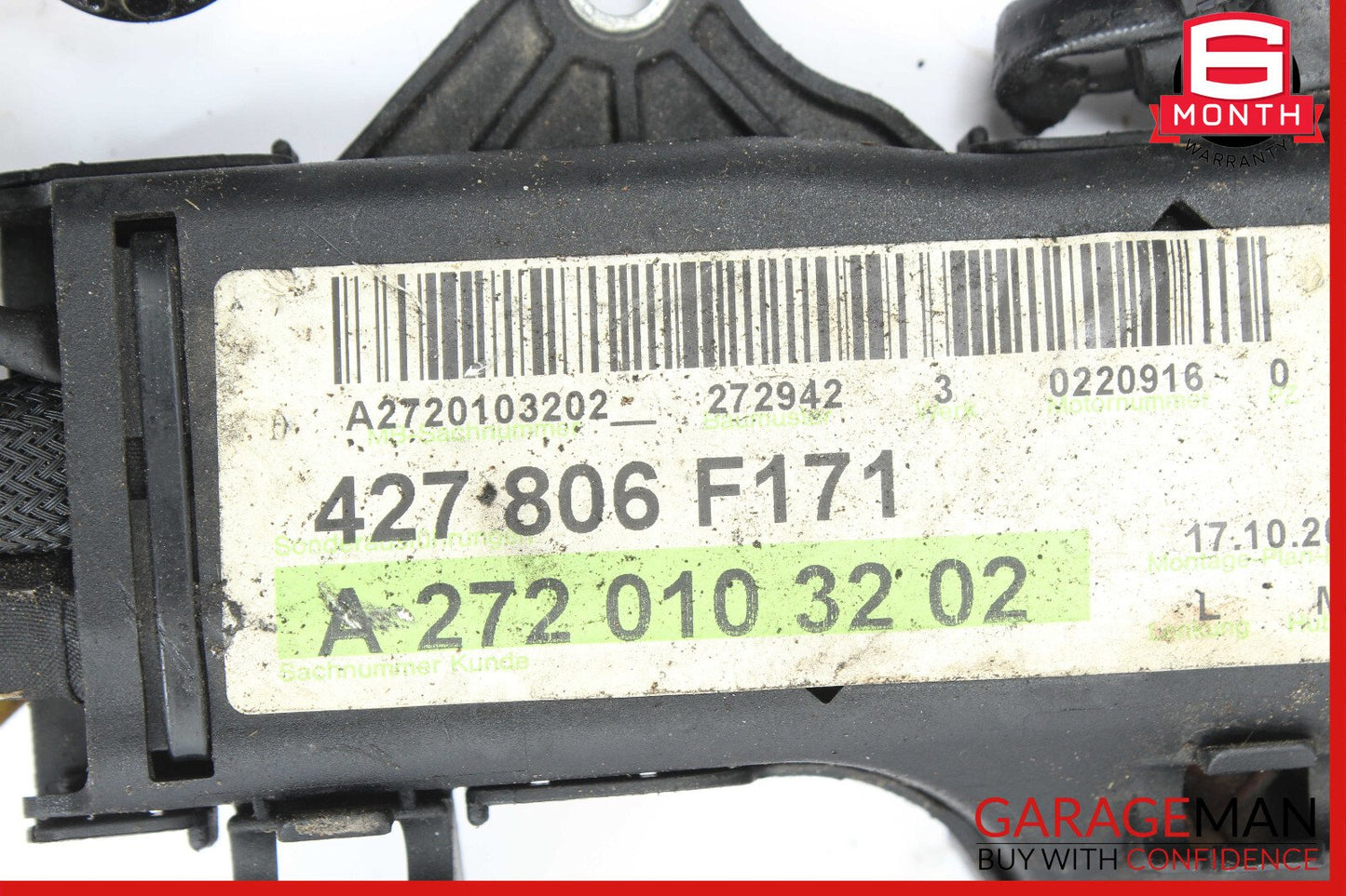 06-08 Mercedes R171 SLK280 Engine Motor Wire Wiring Harness 2720103202 OEM