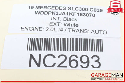 17-20 Mercedes R172 SLC300 SLC43 AMG Rear Left or Right Side CV Axle Shaft OEM