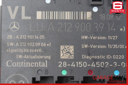 08-14 Mercedes W204 C250 C350 Front Left Side Door Control Module Unit OEM