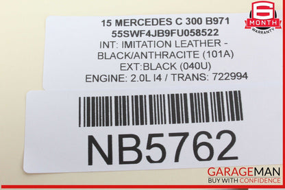 15-18 Mercedes W205 C300 C400 C350e Rear Trunk SAM Control Module Unit OEM