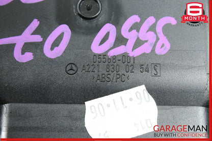 07-14 Mercedes W221 S550 Front Right Dash Dashboard AC A/C Air Vent Trim Black