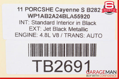 11-14 Porsche Cayenne 958 S Ignition Switch Control Module w/o Key 7PP905865 OEM