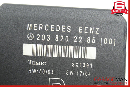 01-07 Mercedes W203 C230 C55 AMG Rear Right Side Door Controller Module Unit