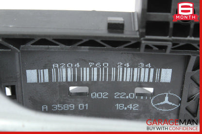 12-14 Mercedes W204 C250 Right Passenger Exterior Door Handle Keyless Go Silver