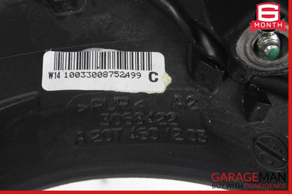 10-13 Mercedes W212 E350 E550 3 Spoke Sport Steering Wheel Black OEM