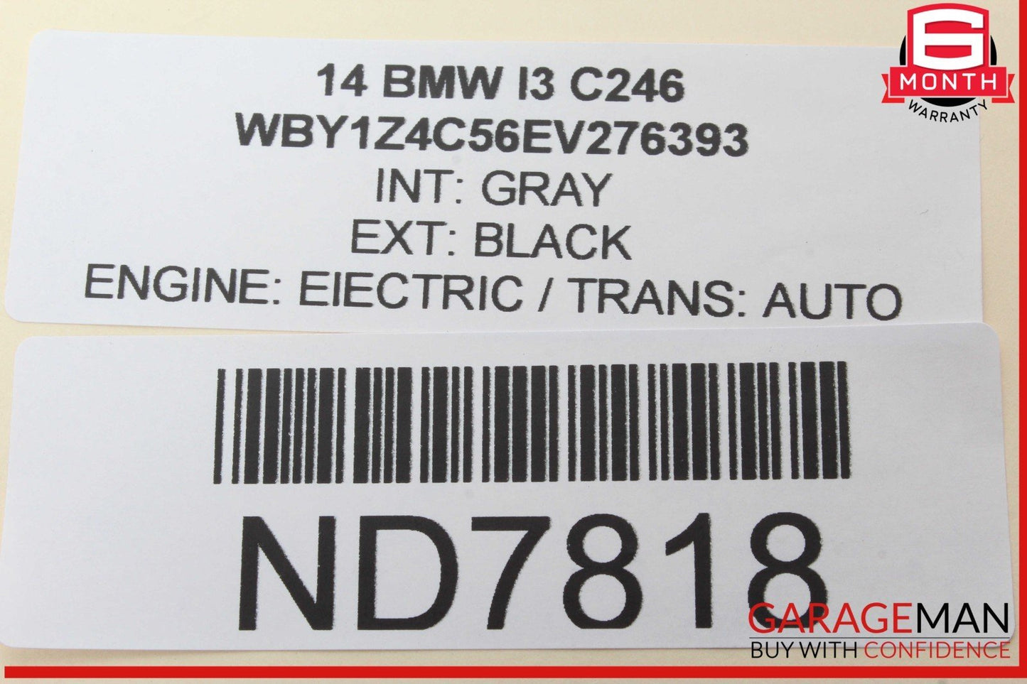14-21 BMW i3 i3s Front Right Side Headlight Mount Support Bracket 7331556 OEM