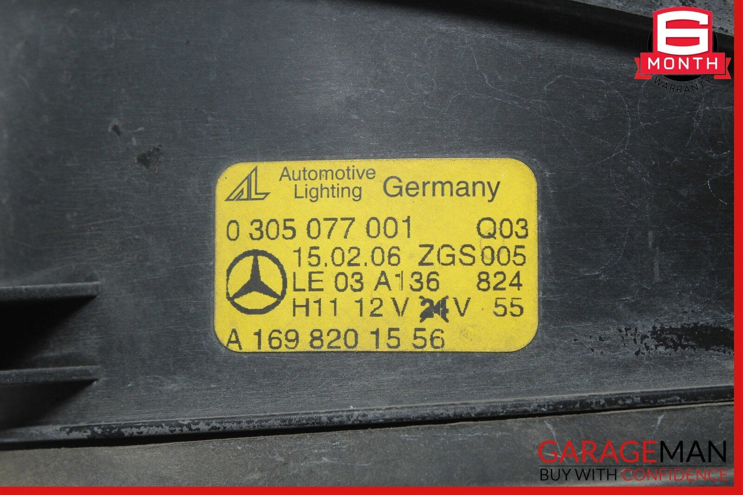 07-09 Mercedes X164 GL450 4MATIC Front Left Side Foglight Fog Light Lamp OEM