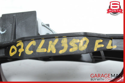 03-09 Mercedes W209 CLK500 Front Left Side Exterior Door Handle Thulite Red