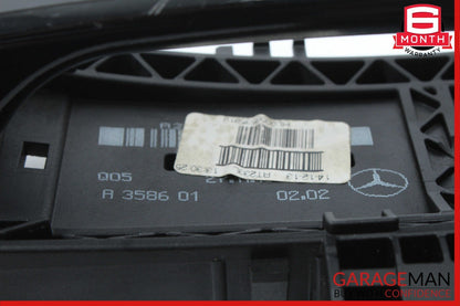 08-14 Mercedes W204 C250 C300 Rear Left Driver Side Exterior Door Handle Black
